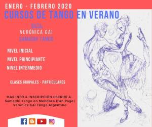 Cursos de tango en verano por Verónica Gai